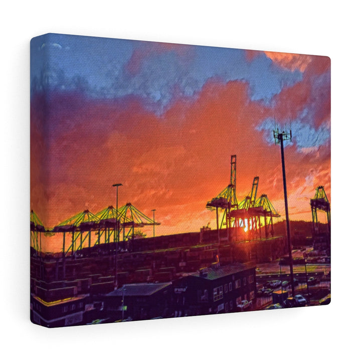 Dp Sunset Canvas Print