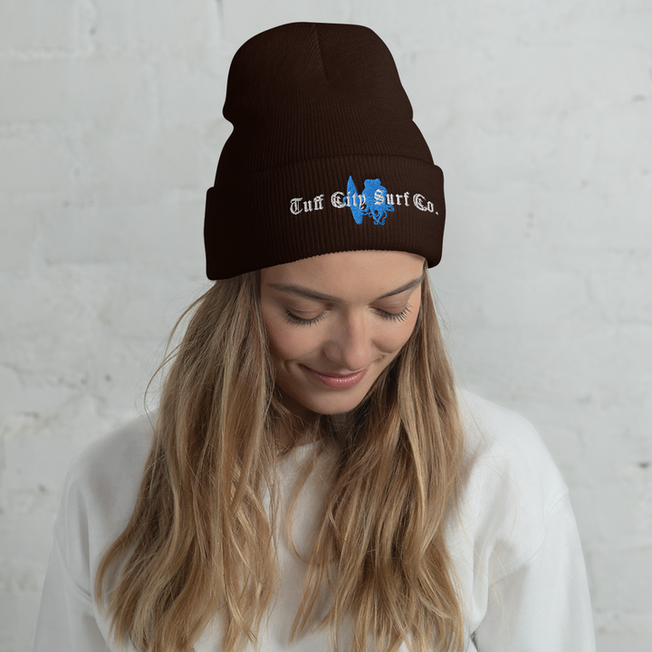 Tuff City Surf Cuffed Beanie