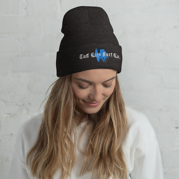 Tuff City Surf Cuffed Beanie