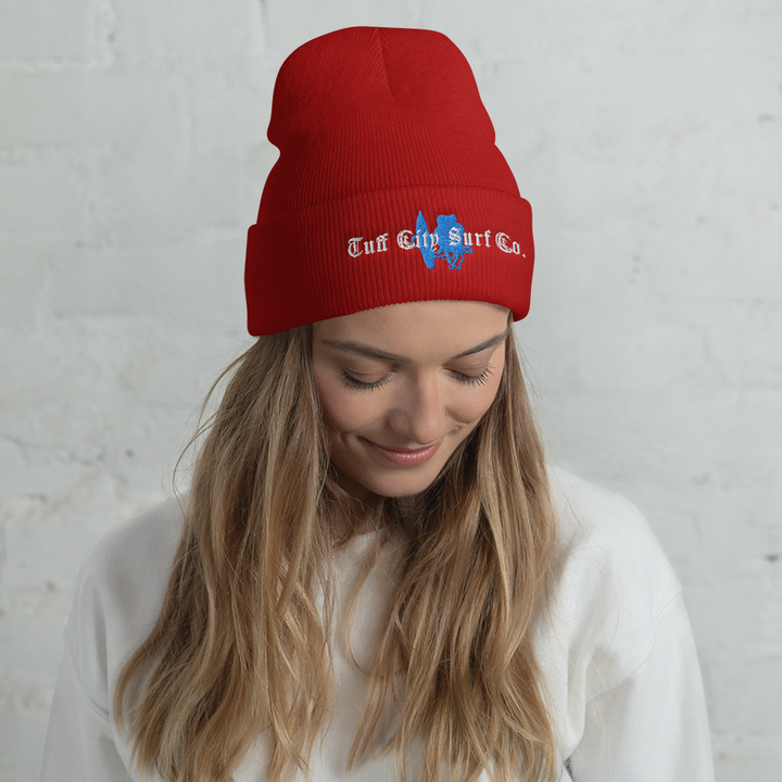 Tuff City Surf Cuffed Beanie