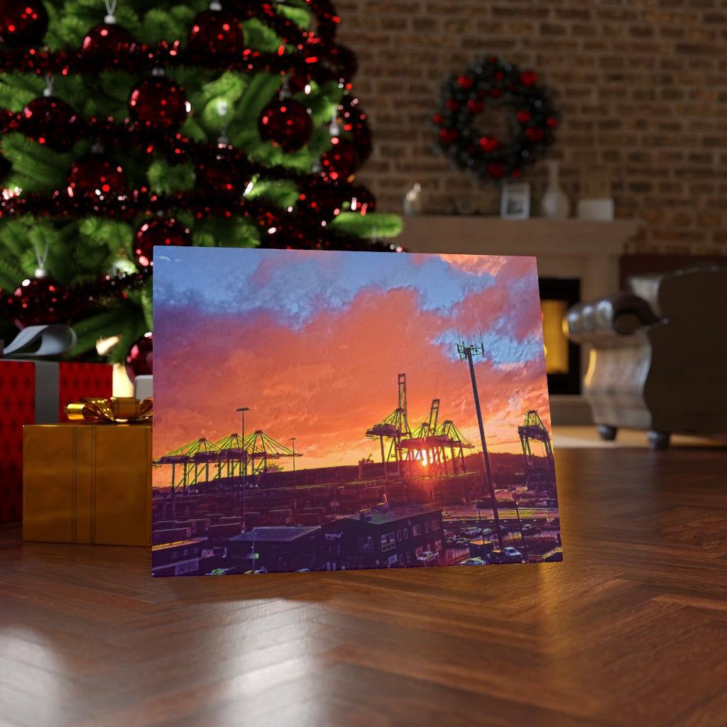 Dp Sunset Canvas Print