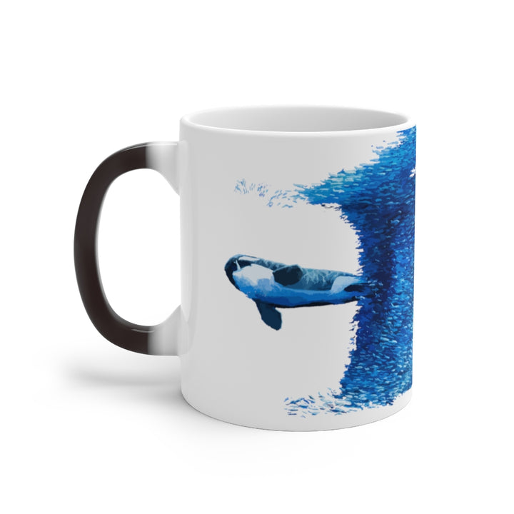 Orcas Last Meal color Changing Mug