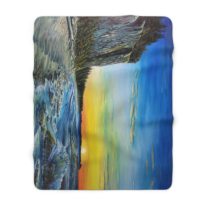 Drying light Sherpa Fleece Blanket