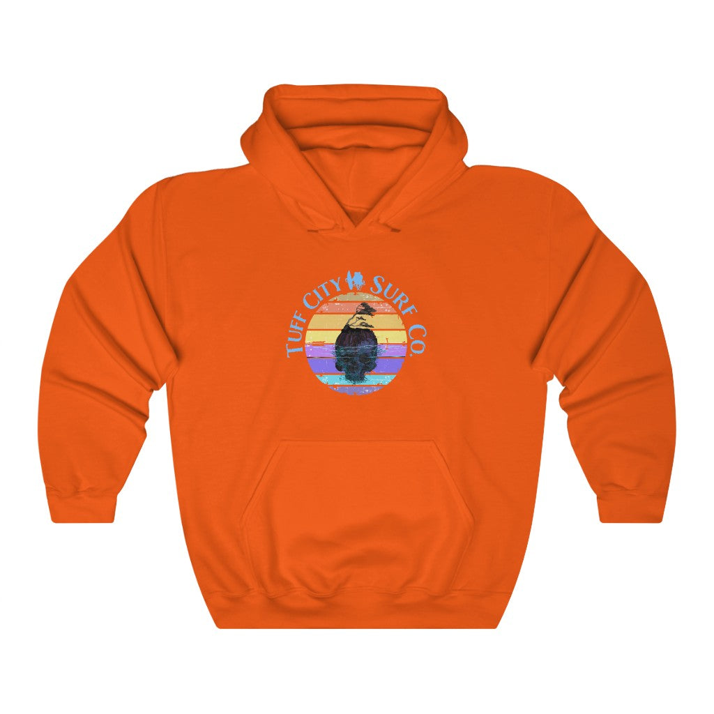 Tuff City Surf Skull island Hoodie