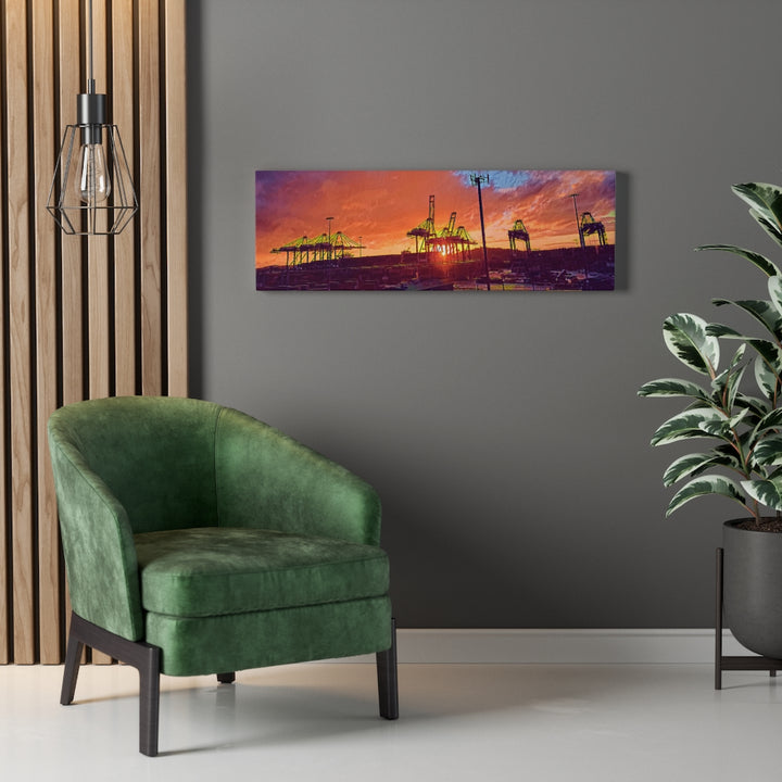 Dp Sunset Canvas Print