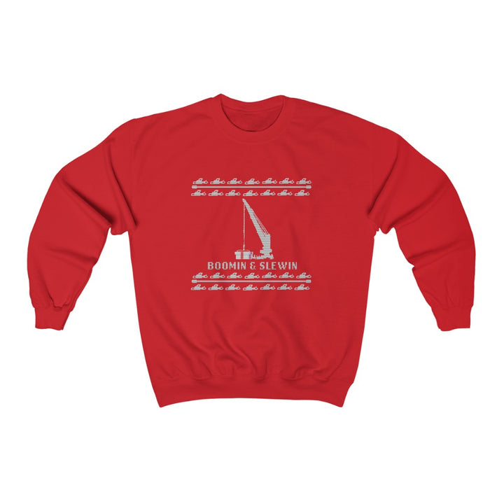 Boomin and Slewing Ugly X-mas Sweater