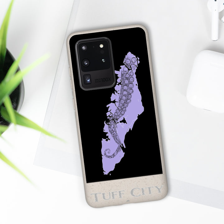 Kraken Island Biodegradable Phone Case