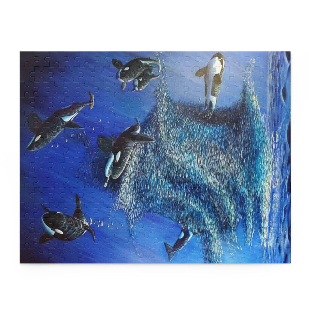 Orca's Last Feast Puzzle (120, 252, 500-Piece)