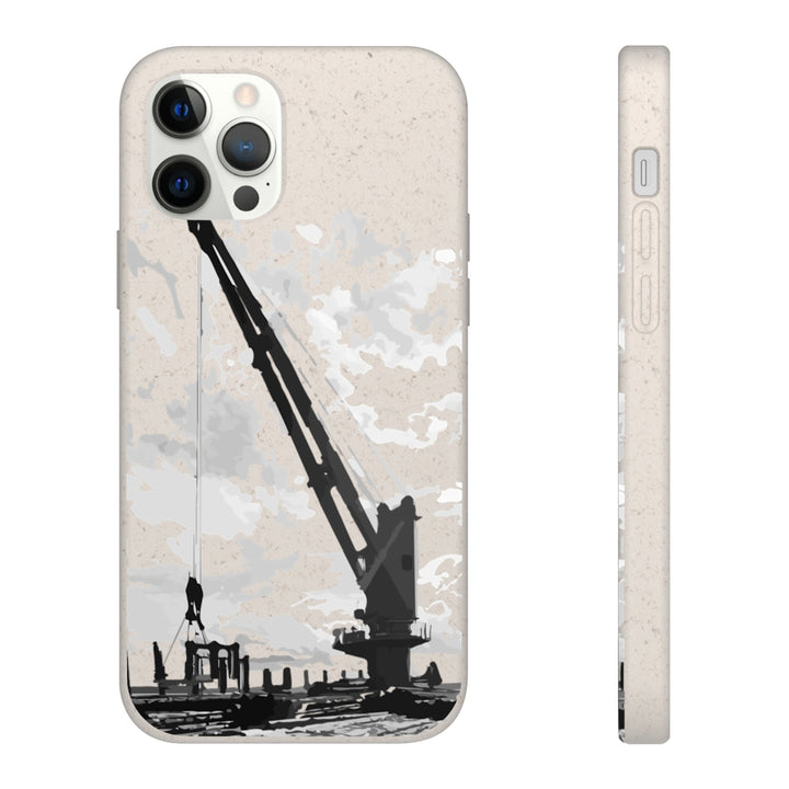 Boom and Slewing Biodegradable phone case