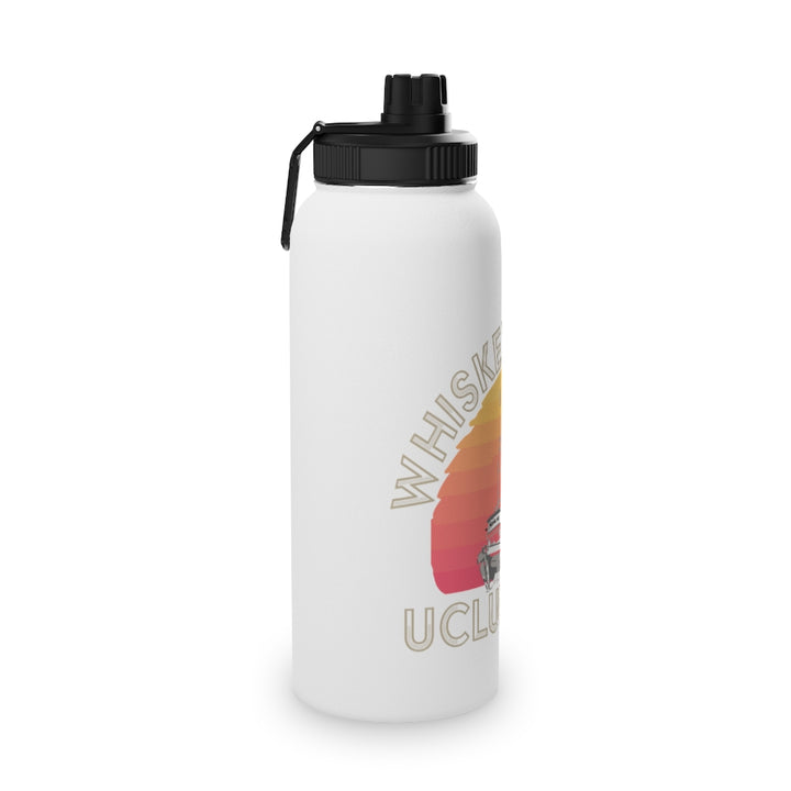 Whiskey Docks Stainless Steel Water Bottle, Sports Lid