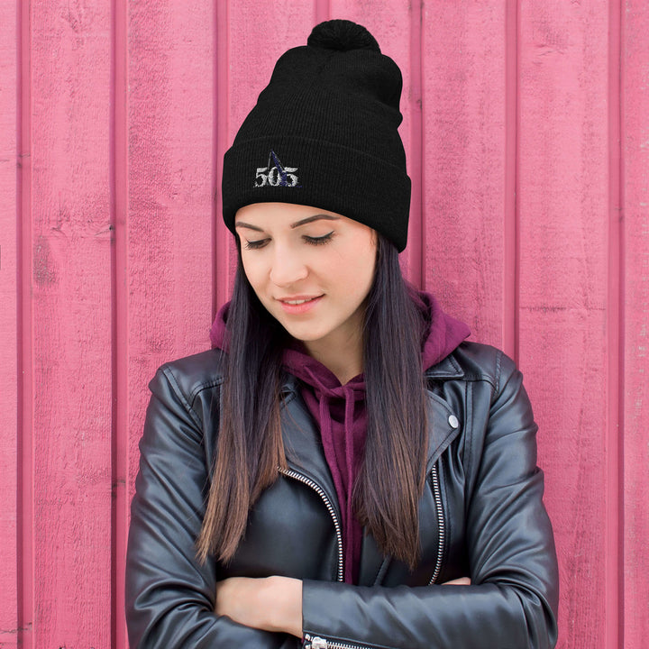 505 Topside Pom-Pom Beanie