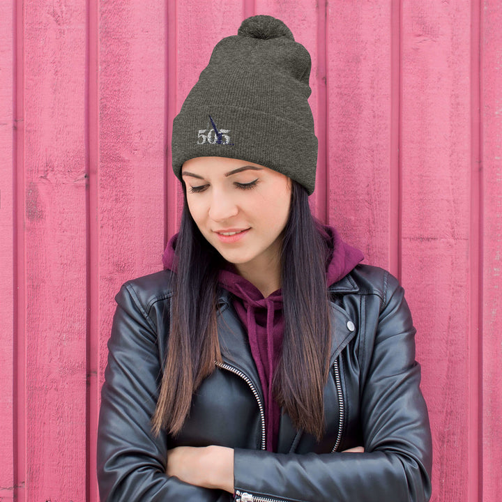 505 Topside Pom-Pom Beanie