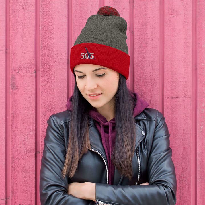 505 Topside Pom-Pom Beanie