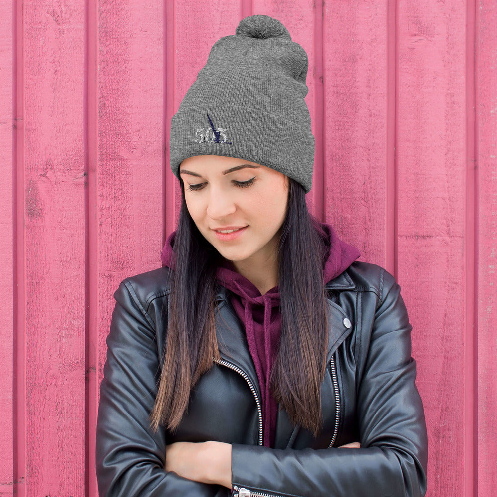 505 Topside Pom-Pom Beanie