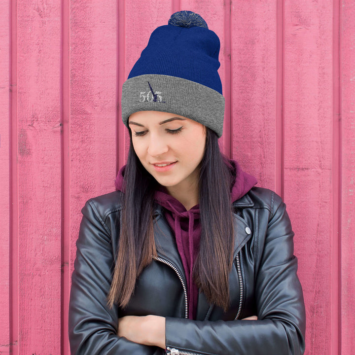 505 Topside Pom-Pom Beanie