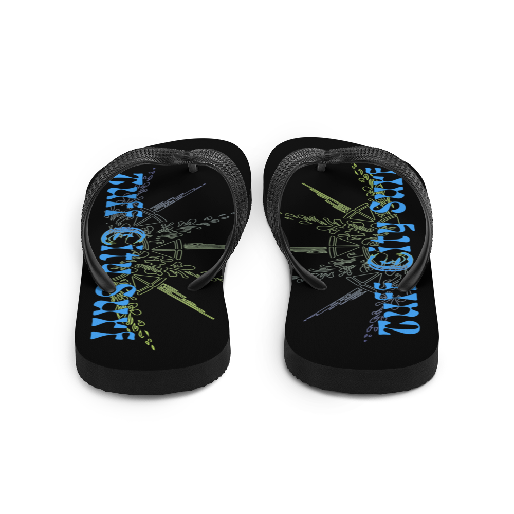 Tuff City Surf Dark Flip-Flops