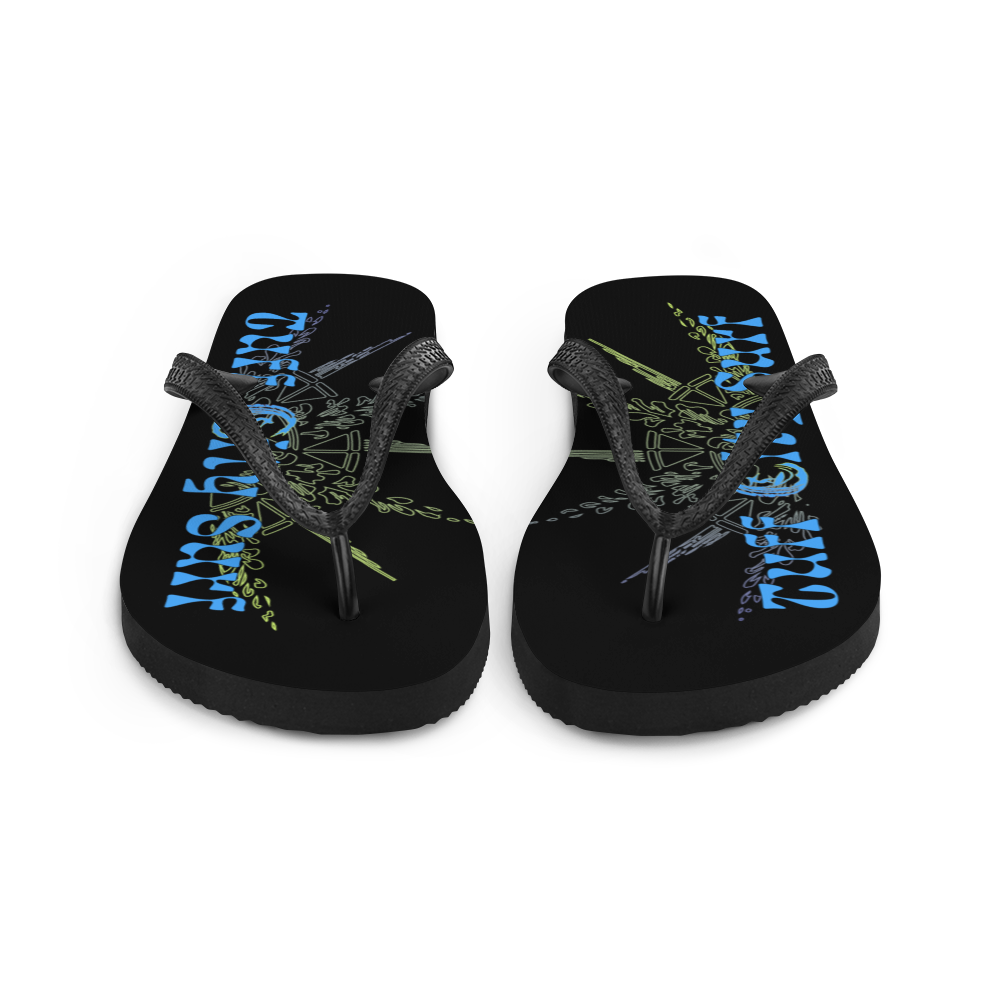 Tuff City Surf Dark Flip-Flops