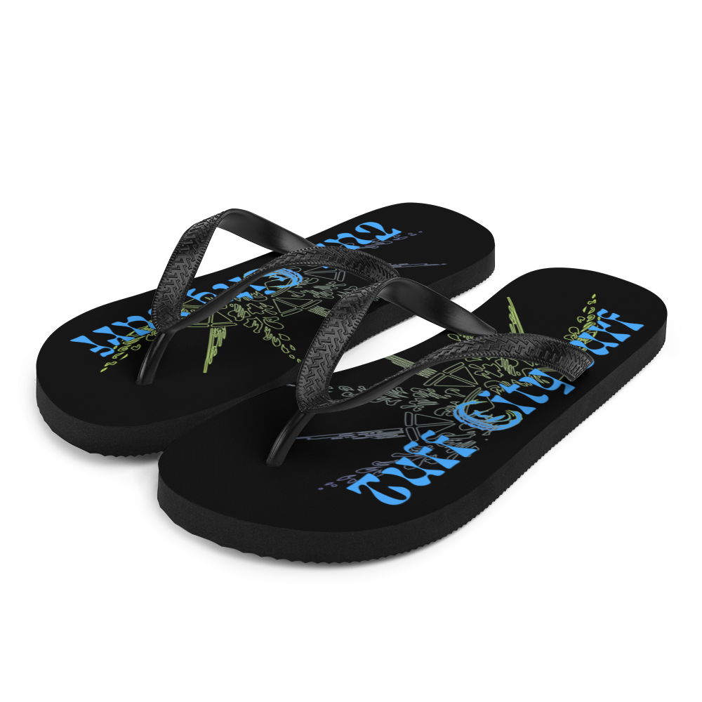 Tuff City Surf Dark Flip-Flops