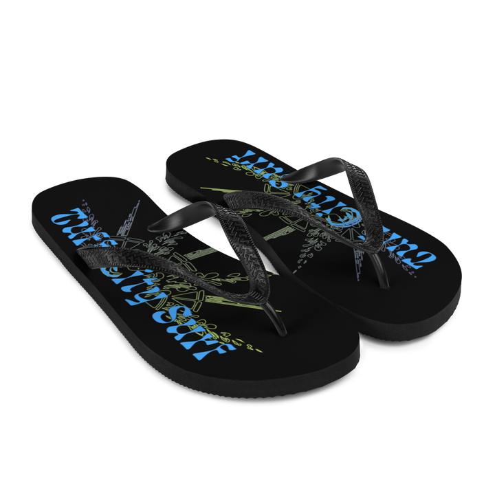 Tuff City Surf Dark Flip-Flops