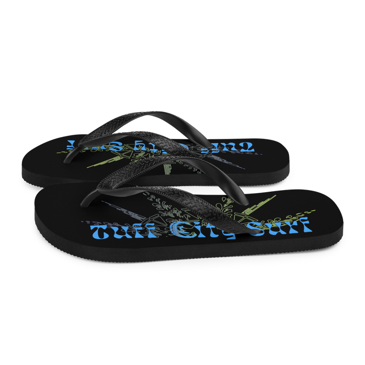 Tuff City Surf Dark Flip-Flops