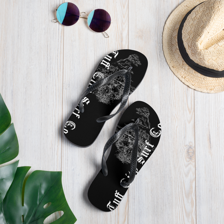 Tuff Island Skull Flip-Flops