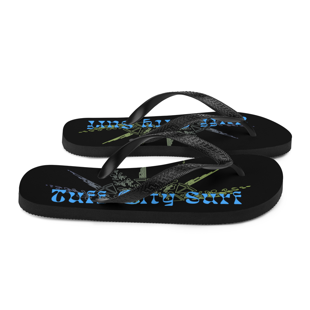 Tuff City Surf Dark Flip-Flops