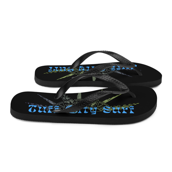 Tuff City Surf Dark Flip-Flops