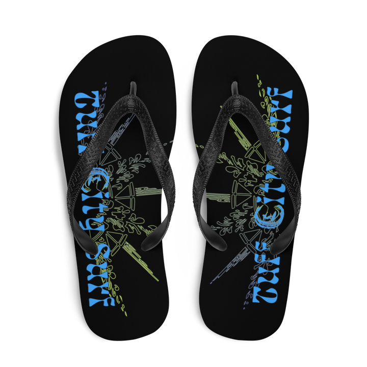 Tuff City Surf Dark Flip-Flops