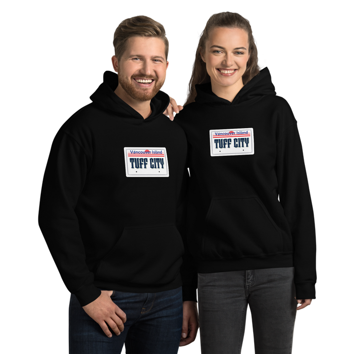 Tuff City Licence Plate Unisex Hoodie