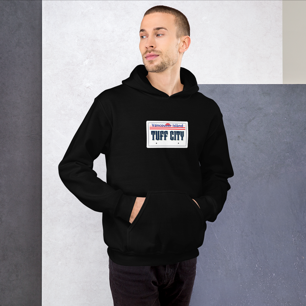 Tuff City Licence Plate Unisex Hoodie