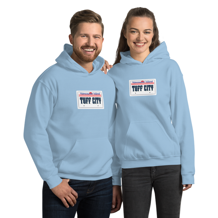 Tuff City Licence Plate Unisex Hoodie