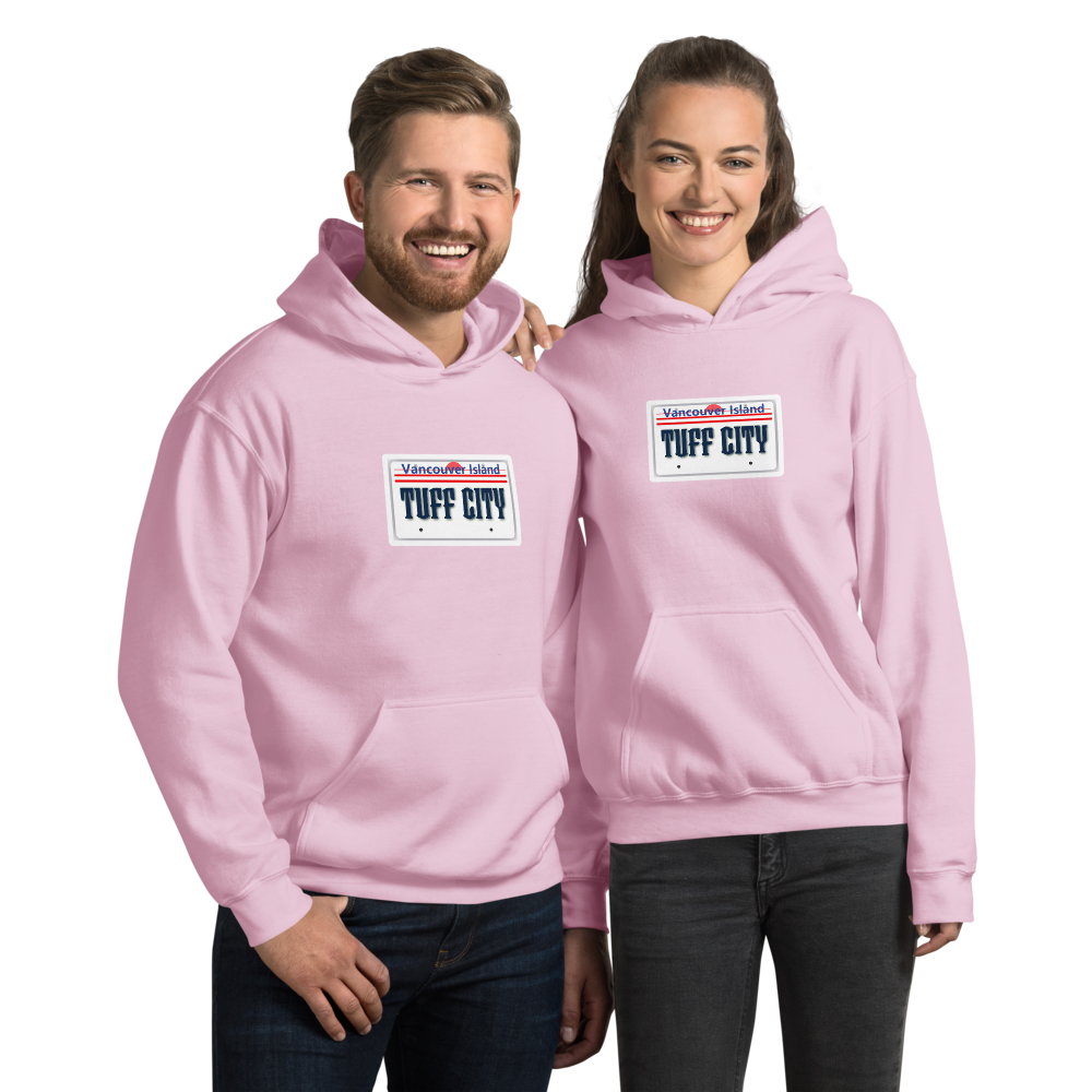 Tuff City Licence Plate Unisex Hoodie