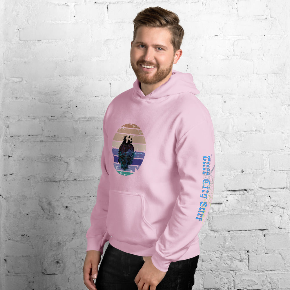 Tuff city middle Beach Unisex Hoodie