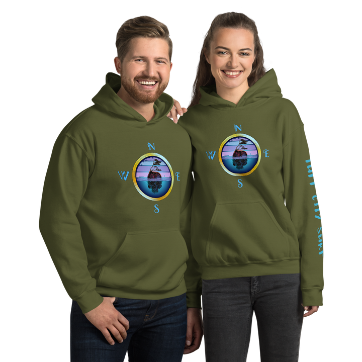 Tuff City Compass Unisex Hoodie