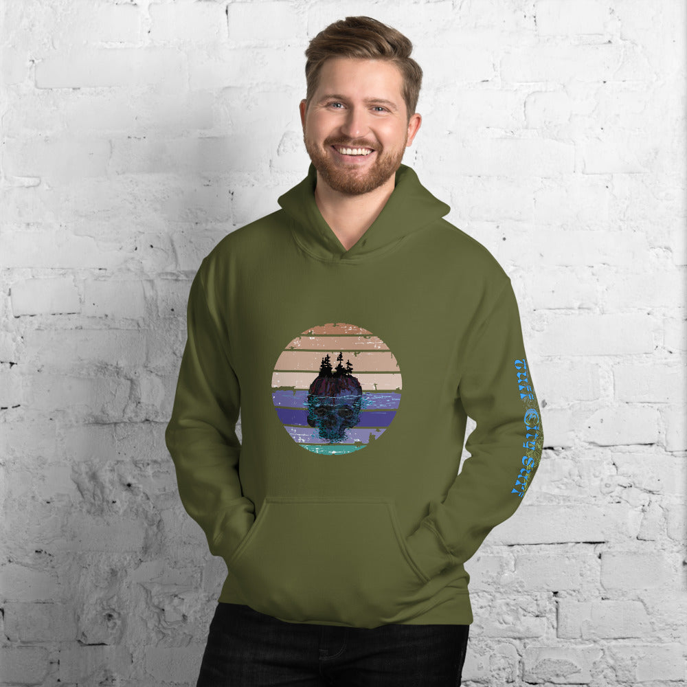 Tuff city middle Beach Unisex Hoodie