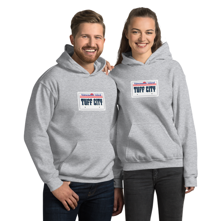 Tuff City Licence Plate Unisex Hoodie