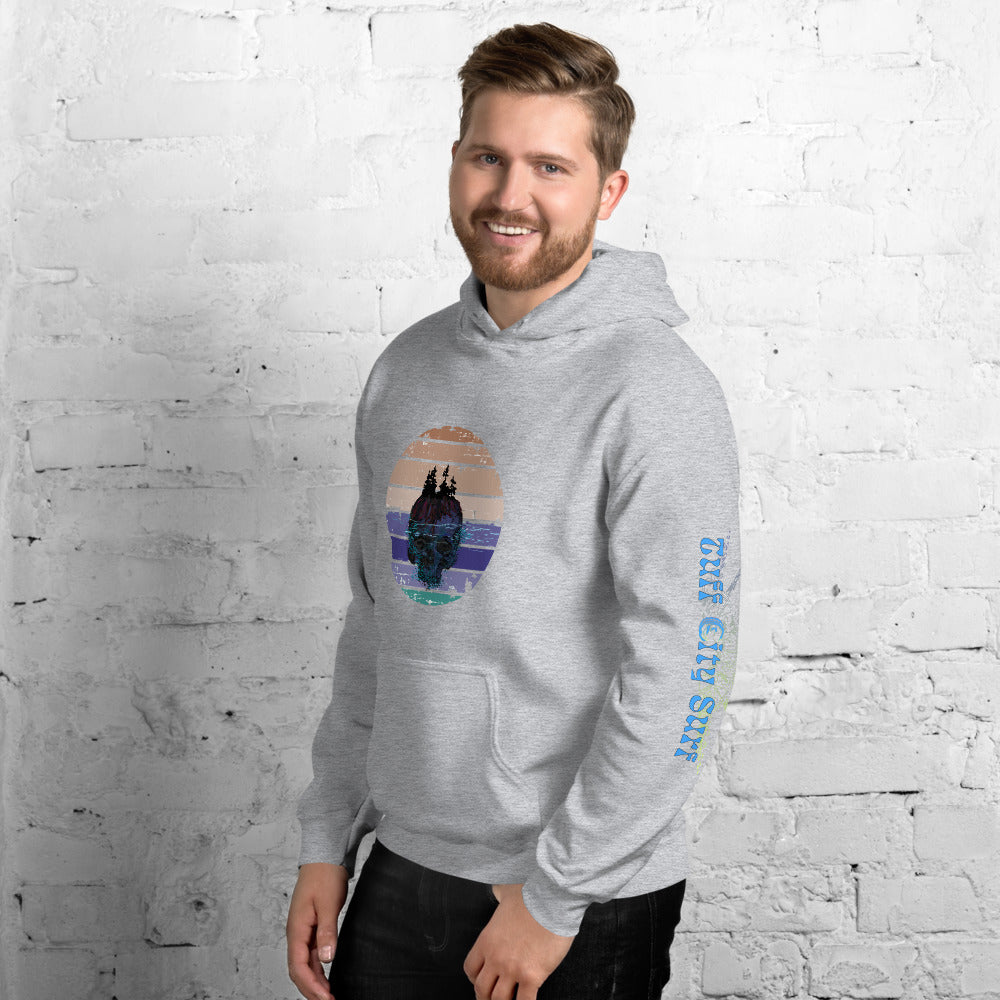 Tuff city middle Beach Unisex Hoodie