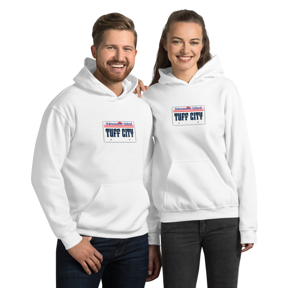 Tuff City Licence Plate Unisex Hoodie