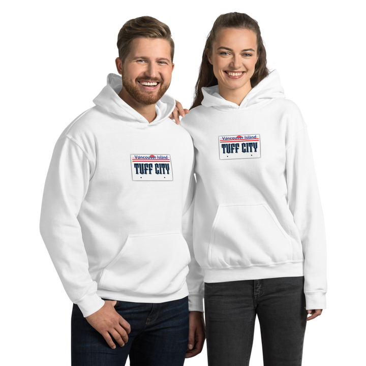 Tuff City Licence Plate Unisex Hoodie