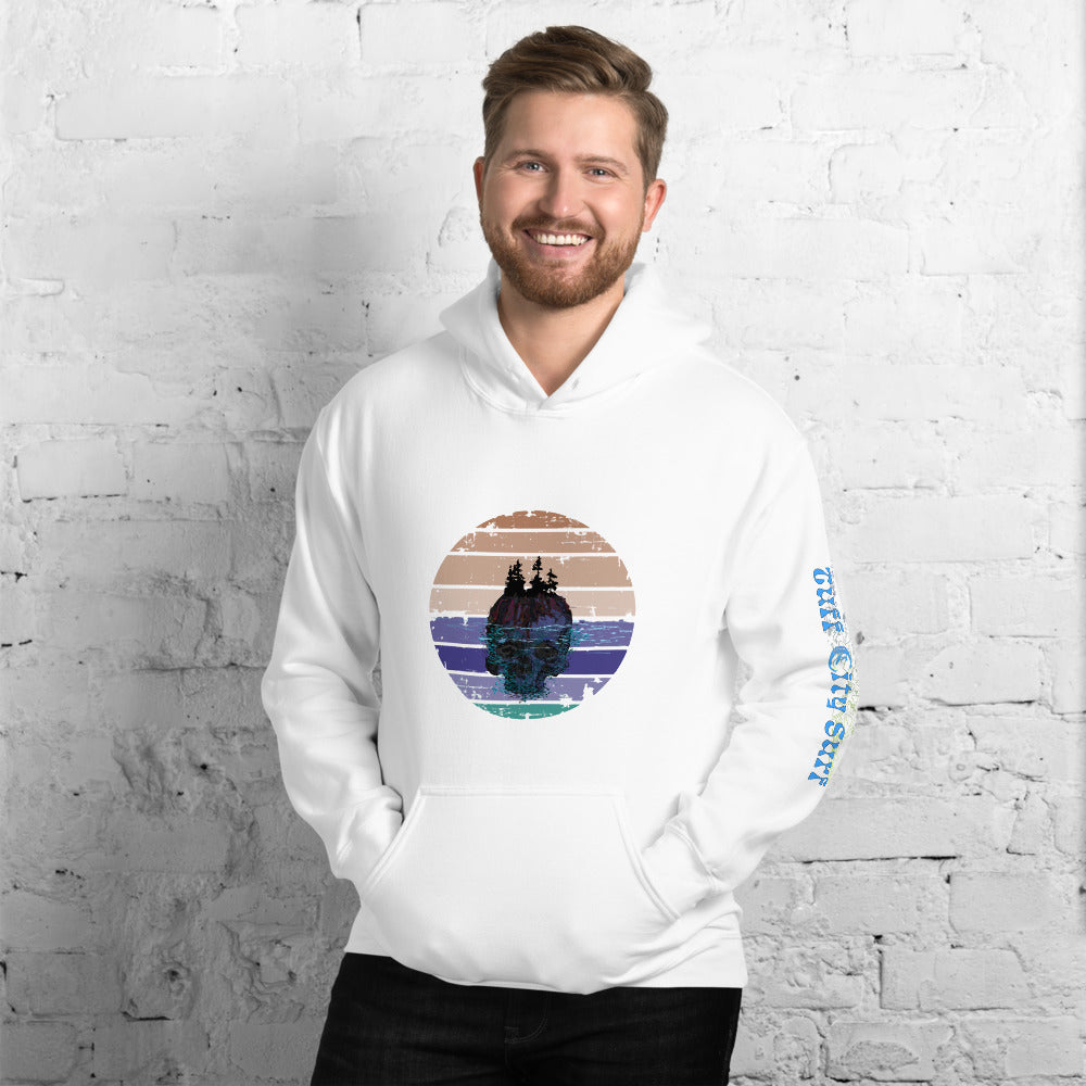 Tuff city middle Beach Unisex Hoodie