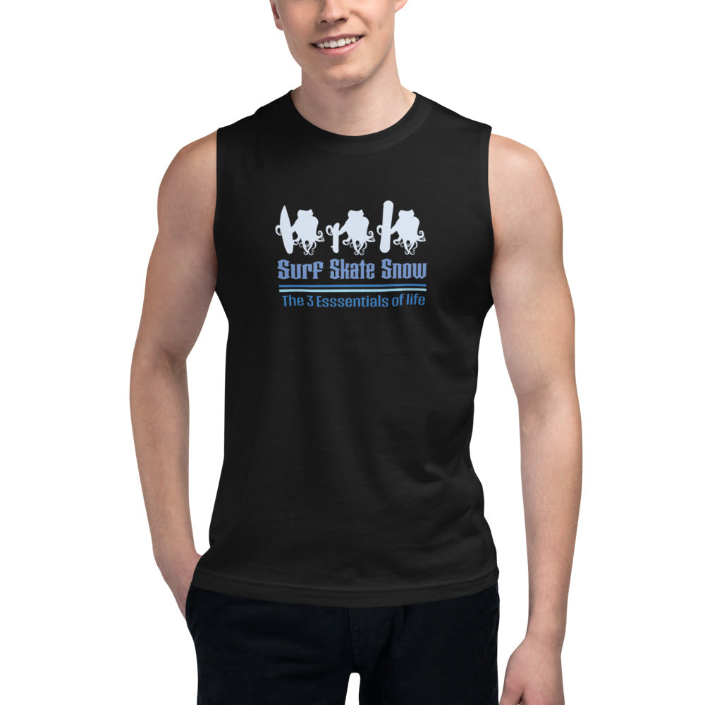 Skate Snow Surf Muscle Shirt