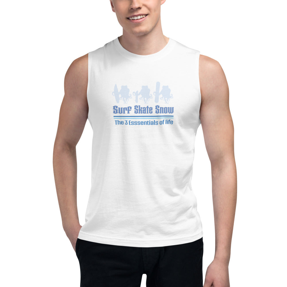 Skate Snow Surf Muscle Shirt