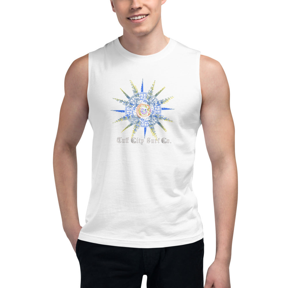 Tuff City Sun Sleeveless Shirt