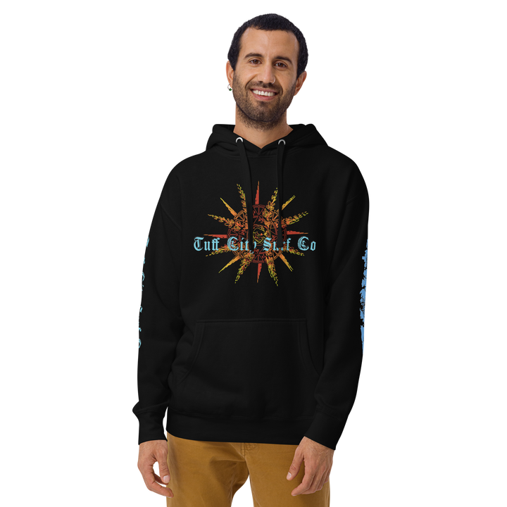 tuff city surf island Unisex Hoodie