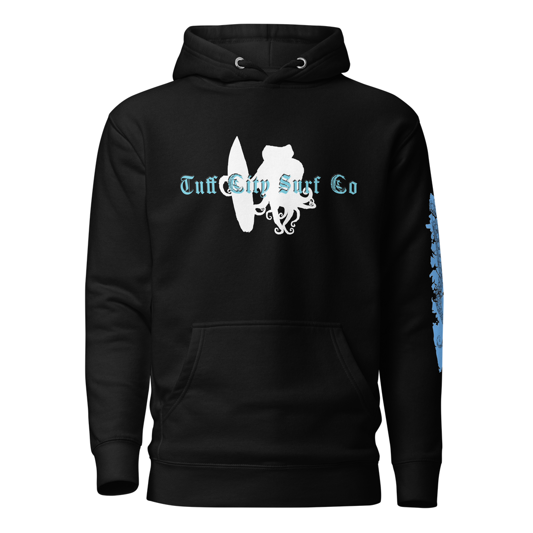 Tuff City Surf Octo 2 Unisex Hoodie