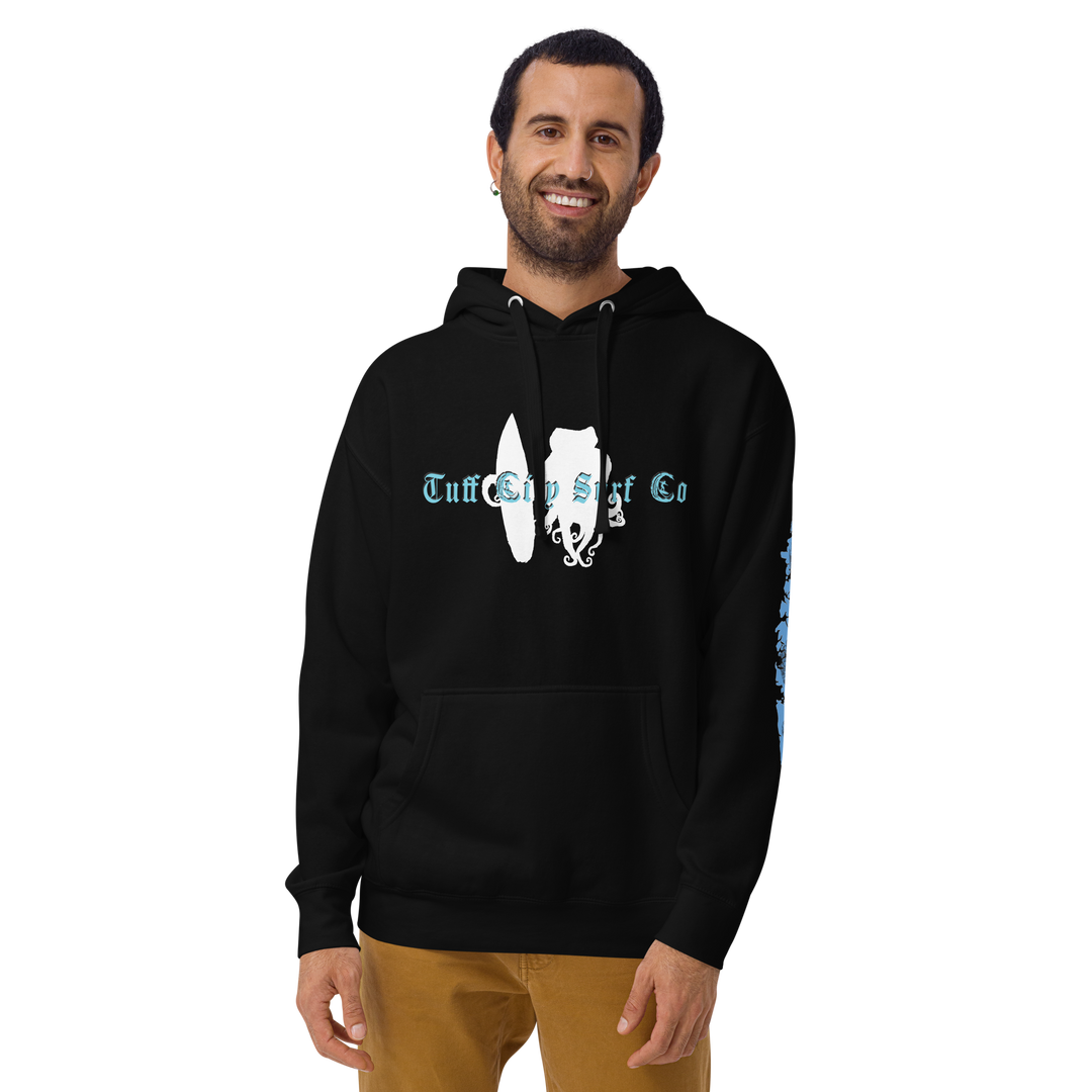 Tuff City Surf Octo 2 Unisex Hoodie