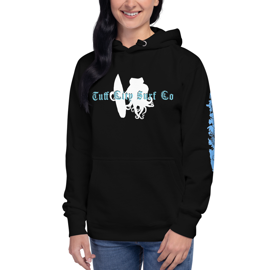 Tuff City Surf Octo 2 Unisex Hoodie