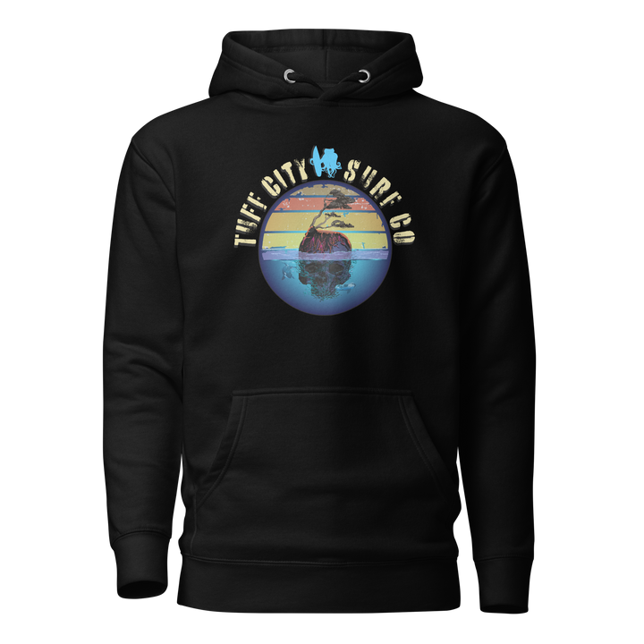 Tuff CIty Surf Skull island Unisex Hoodie