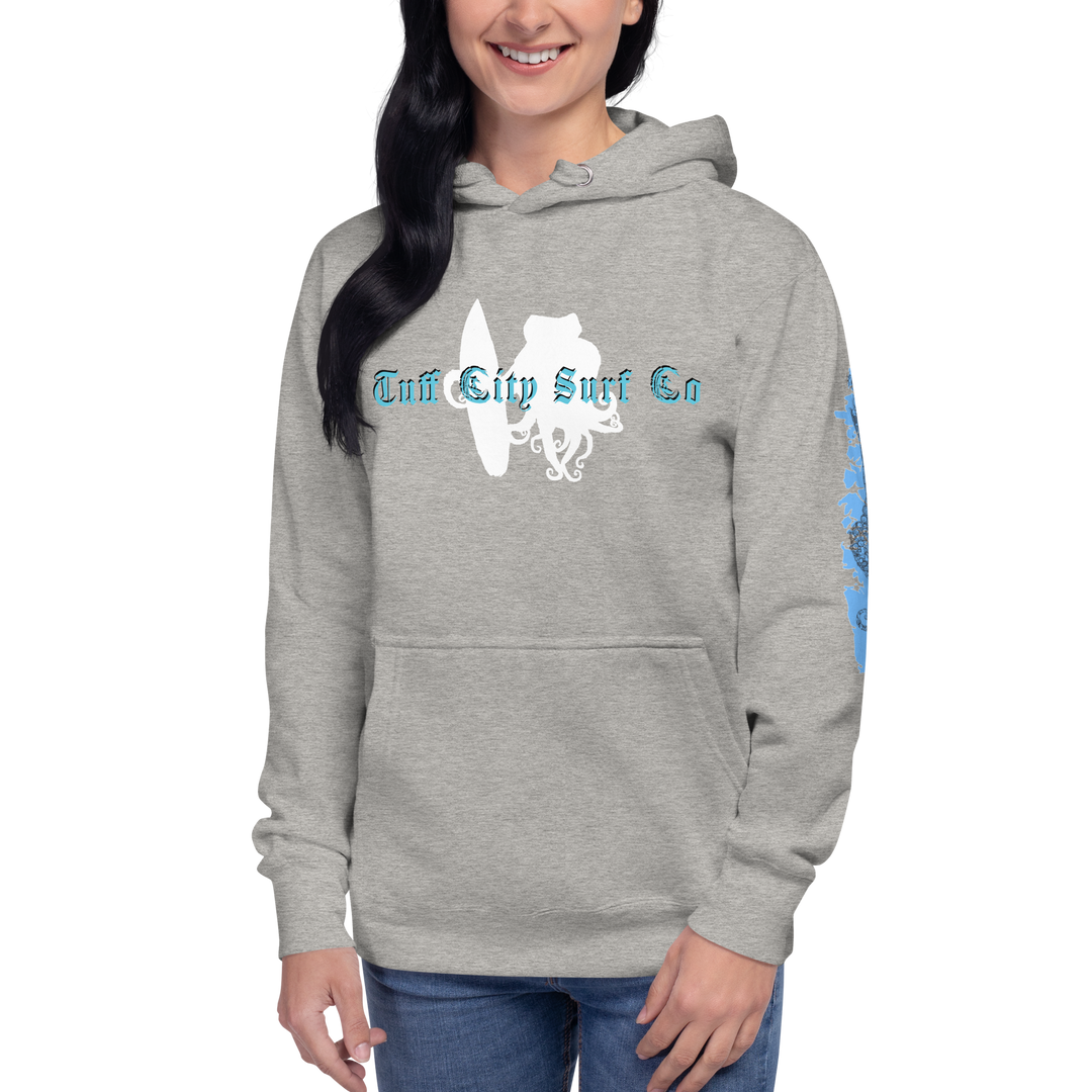 Tuff City Surf Octo 2 Unisex Hoodie