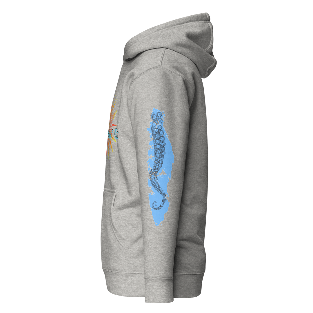 tuff city surf island Unisex Hoodie